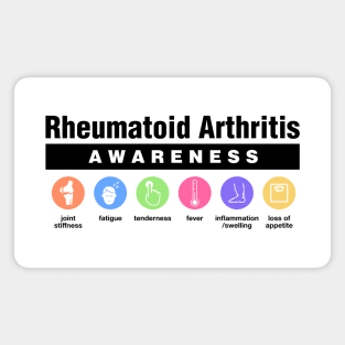 Rheumatoid Arthritis - Disability Awareness Symptoms Magnet